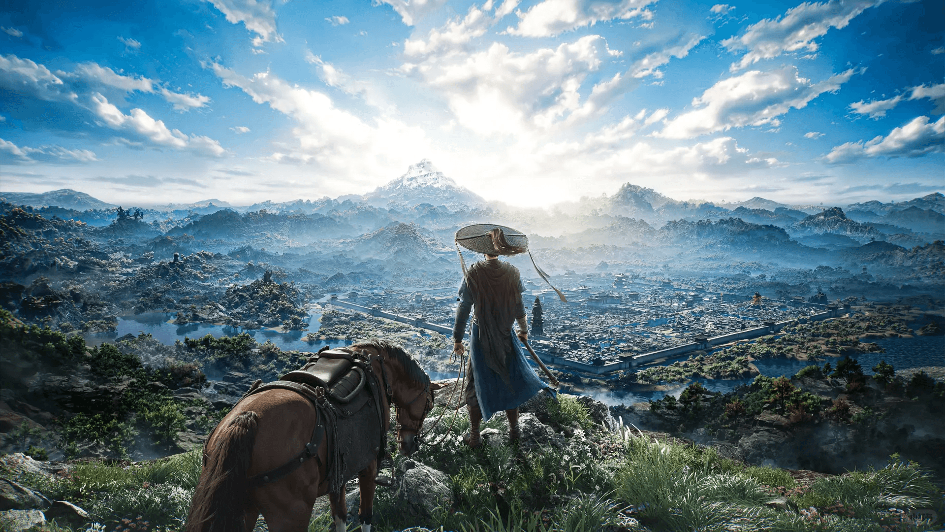 Where Winds Meet - Hero riding horse